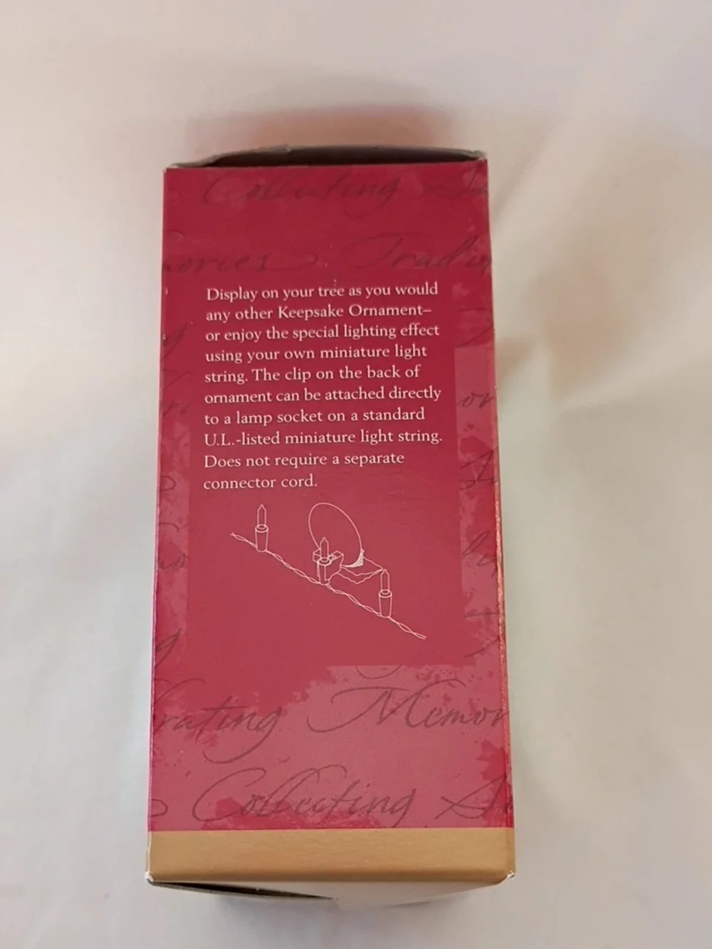 1997 Keepsake of Membership Hallmark Christmas ornament, Happy Christmas to All